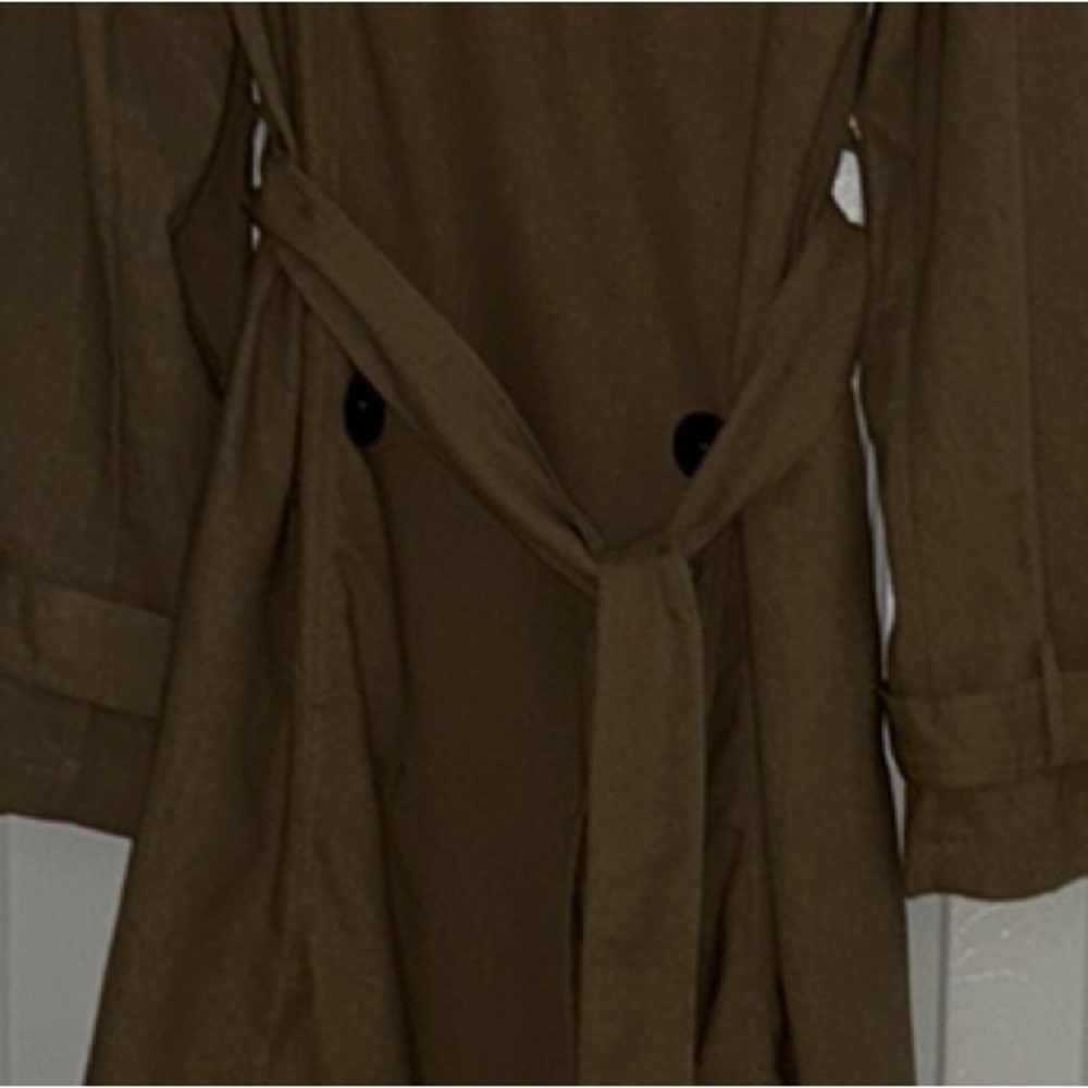 Elegant Brown Trench Coat